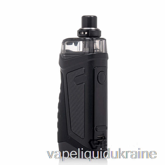 Vape Ukraine Vandy Vape Jackaroo 18650 Pod Kit Carbon Fiber Black